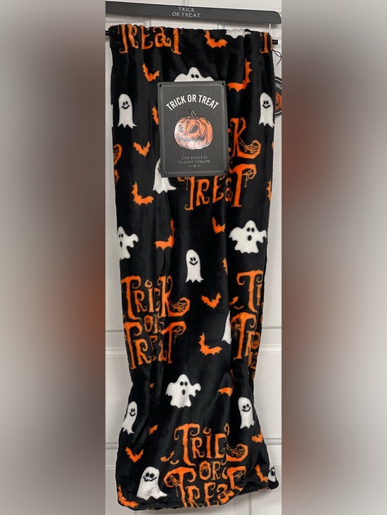 Other - Halloween Trick or Treat Plush Blanket
